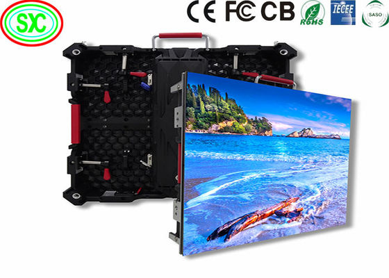 HD SMD LED Die-Cast Aluminium Screen 62500 Dots/Sqm, ενοικίαση οθόνης LED για εσωτερικούς χώρους