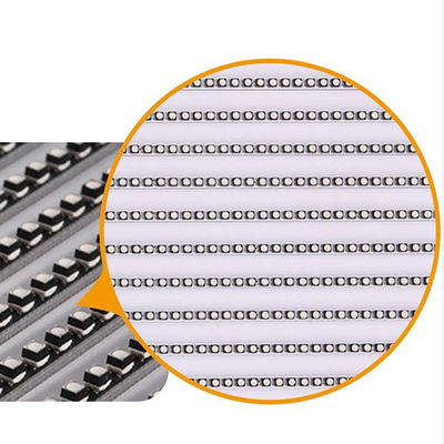 Εσωτερική εξωτερική P3.91-7.82 Διαφανής οθόνη LED 1000x500mm πλήρες χρώμα 2000cd/sqm