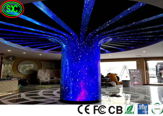 Εσωτερική οθόνη Full Color HD LED με υψηλό ποσοστό ανανέωσης, κατάλληλη για αίθουσα εισόδου ξενοδοχείων, συναυλίες
