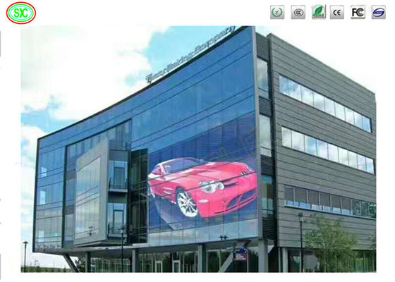 Διαφανής οθόνη LED P3.91-7.82mm 500x1000mm 5000cd/m2