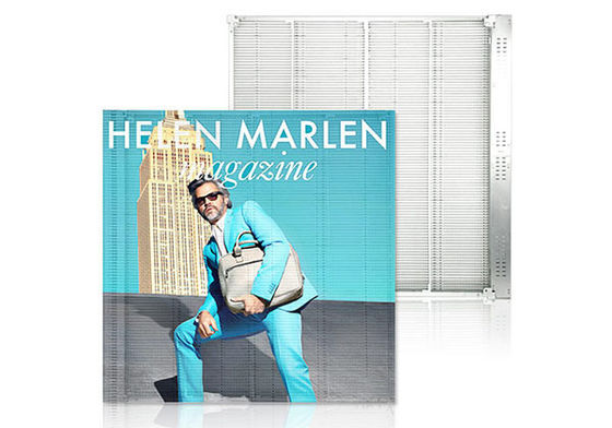 Π3.91-7.82 Διαφανής οθόνη LED 5000 cd/m2 πλήρες χρώμα