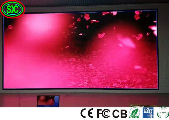Υψηλής ποιότητας P4 εσωτερική πλήρης χρώσης LED οθόνη βίντεο τοίχος για αίθουσα συνεδριάσεων εκκλησία στούντιο