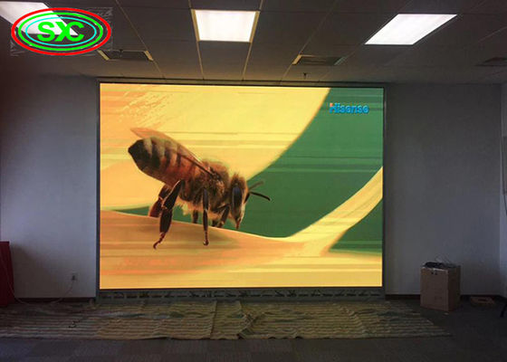 Ηθόνη σκηνής χύτευσης αλουμινίου HD LED οθόνη 2mm Pixel Pitch υλικό αλουμινίου ρύπανση απόδειξη σύστημα NOVA