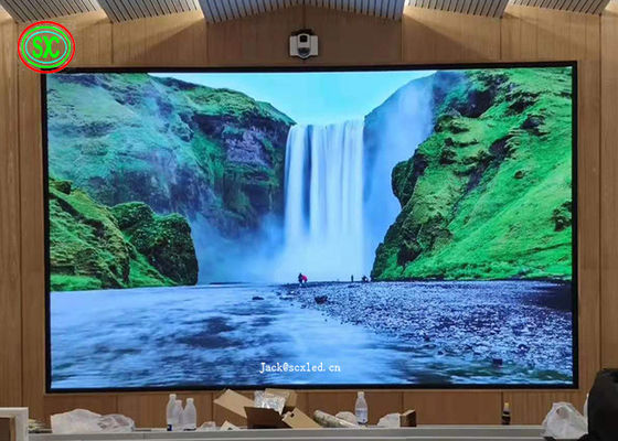 P2 P2.5 Ανώτατη ανάλυση ενοικιαζόμενη οθόνη LED Video Wall εσωτερική αίθουσα συνεδριάσεων εσωτερική πλήρης χρωματική οθόνη LED
