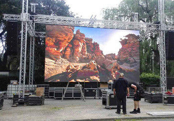 Μεγάλο κρεμασμένο LED πάνελ P5 εξωτερική σκηνή LED βίντεο τοίχος ενοικίαση οθόνης πλήρους χρώματος