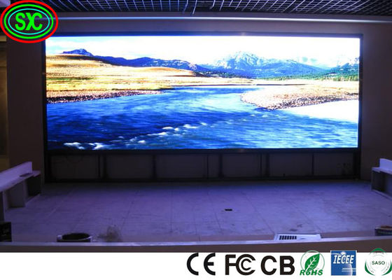 Πλήρως χρωματική ευέλικτη UHD P2.5 SMD2121 εσωτερική σταθερή οθόνη LED οθόνη LED εμπορικής διαφήμισης