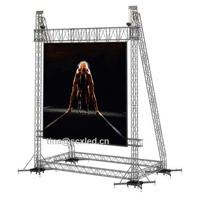 HD Full Color P4 Ανερόπρεπη Εξωτερική σκηνή Led Video Wall ενοικίαση οθόνης για εκδηλώσεις συναυλία