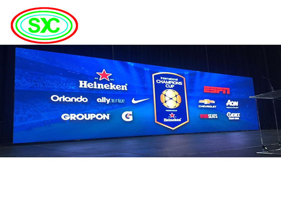 Υψηλή φωτεινότητα πλήρης χρώσης RGB P6 LED ενοικιαζόμενη οθόνη 960Mm X 960Mm εσωτερικό ντουλάπι