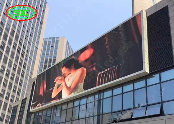 P6 Ενδοσωματική πλήρης χρωματική οθόνη LED από αλουμίνιο για εμπορικά κέντρα / αεροδρόμια, 384mmx192mm