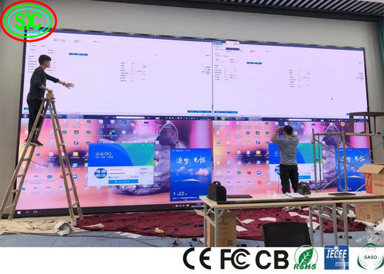 Μεγάλο ευέλικτο HD P4 P5 192*192mm LED βίντεο τοίχωμα πίνακα προγραμματιζόμενο