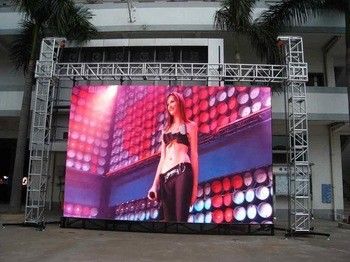 Εξωτερική εκδήλωση ενοικίαση οθόνης P5 Full Color LED οθόνη τοίχου βίντεο