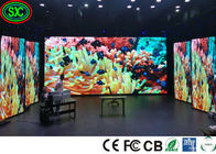 Πλήρης τηλεοπτικός τοίχος των σκηνικών οδηγήσεων χρώματος P4.81 1200cd 1R1G1B