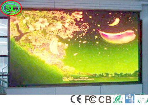 FCC IECEE 6000cd 40000dots/sqm 1R1G1B Σκηνή LED οθόνες πλήρους χρώματος LED οθόνη