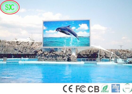 LED οθόνη IECEE P8 P10 40000dots/sqm SMD3521 εξωτερική οθόνη βίντεο LED εξωτερική οθόνη LED