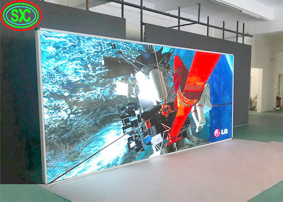 960x960mm HD P2.5 Εξωτερικό LED Βίντεο Τείχος Για Συνέδριο;; 7680hz ανανεωτικό ρυθμό, κάρτα Novastar
