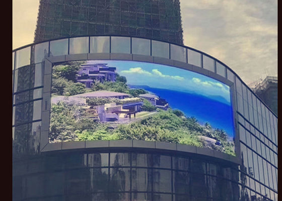 Εξωτερική οθόνη LED P10 10mm Pixel Pitch IP65 Αδιάβροχη