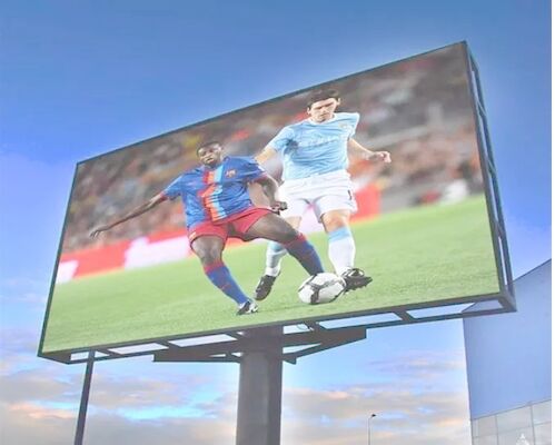 Billboard Εξωτερικό LED οθόνη βίντεο τοίχος P8 υψηλή φωτεινότητα πετάξτε το άλουμινίου πλήρη χρώμα LED οθόνη