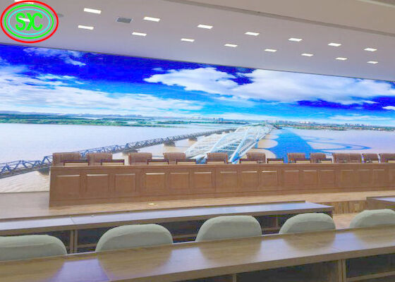 Εσωτερική πλήρης χρώσης 3840hz LED οθόνη οθόνης για συνέδρια εσωτερική πλήρης χρώσης LED οθόνη