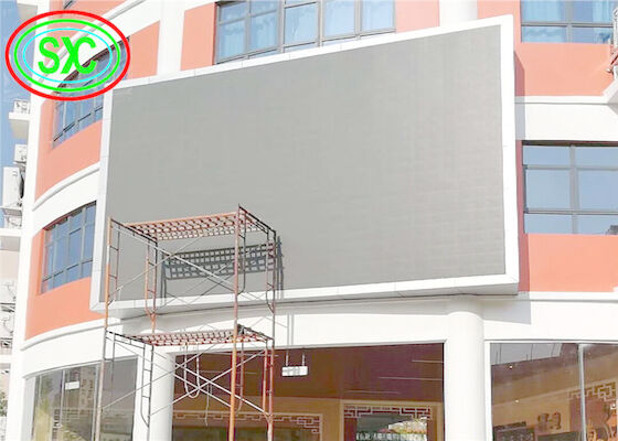 Εξωτερικό κτίριο P6 SMD Διαφήμιση Billboard Μεγάλη διάσπαση θερμότητας πλήρες χρώμα