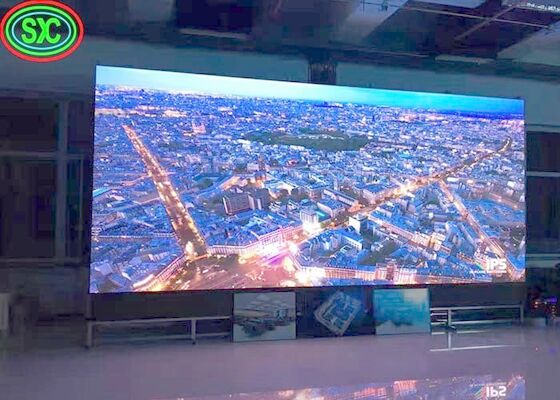 1300cd/m2 P2.6 Πίνακας σκηνής εσωτερικής ενοικίασης SMD2121 500x500mn οθόνες LED για σκηνή