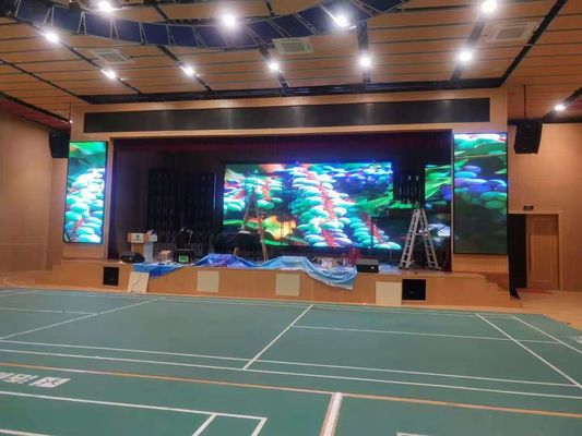 P4 Εσωτερική εξωτερική σκηνή πλήρης χρώσης LED οθόνη 4mm Pixel Pitch 600W Δύναμη