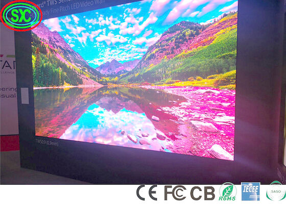 FCC 400W/τ.μ. Σταθερή εσωτερική οθόνη LED Πέλμα 2.5mm εσωτερική οθόνη LED πλήρους χρώματος