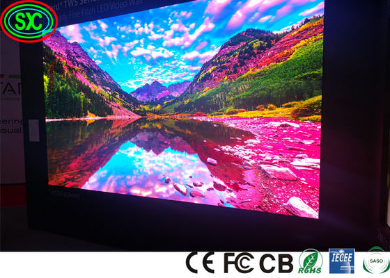 FCC 400W/τ.μ. Σταθερή εσωτερική οθόνη LED Πέλμα 2.5mm εσωτερική οθόνη full color LED full color indoor led display