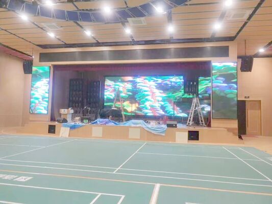 Εσωτερική οθόνη πλήρους χρώματος LED οθόνη HD P3 σταθερή εγκατάσταση σκηνή LED τοίχος βίντεο