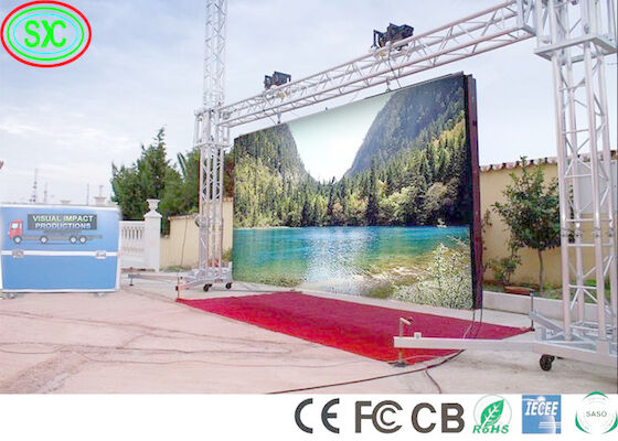 P2.5 Ευρεία γωνία θέασης HD LED Ανερό &amp; Αμυδρό Πίνακα AC220V / 50H