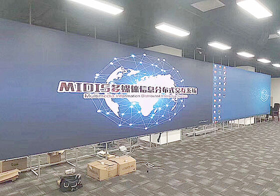 111111 σημεία/τ.μ. Full Color HD Indoor P3 LED Video Wall Screen για εκκλησιαστικό θέατρο