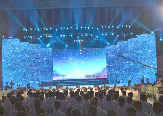 HD P2 Indoor Stage Background Led TV Studio Screen Led Video Wall Screen πλήρες χρώμα