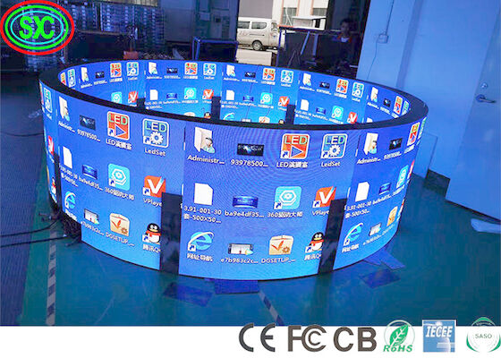 360° Εξωτερική πλήρης χρωματική στήλη σφαίρα LED οθόνη οθόνη Πίνακα κτιρίου