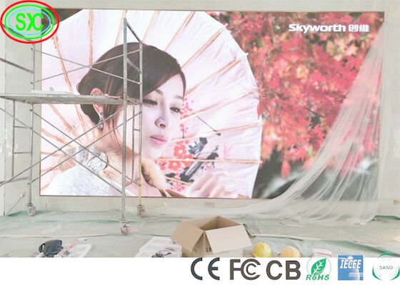 RS485 P2 P3 P4 SMD2121 Διαφήμιση LED Video Wall IECEE πλήρης χρώματος LED οθόνης οθόνης LED video wall