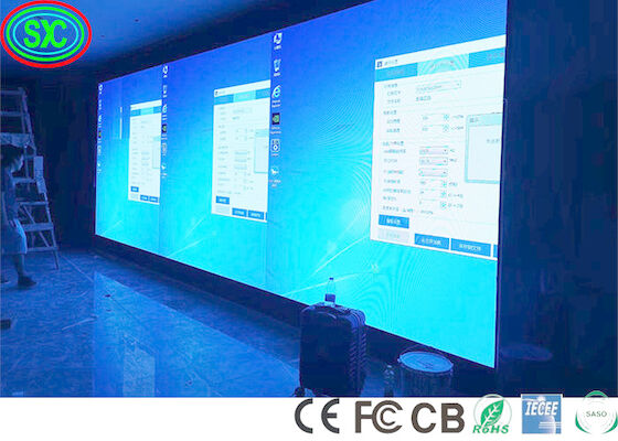 RS485 P2 P3 P4 SMD2121 Διαφήμιση LED Video Wall IECEE πλήρης χρώματος LED οθόνης οθόνης LED video wall