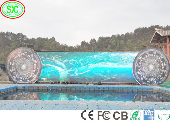 RGB 6000nits SMD3535 Εξωτερικές διαφημίσεις LED οθόνες P8 LED διαφημιστική οθόνη