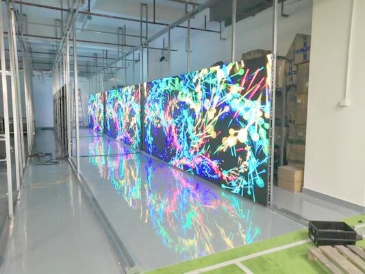 2000 cd/sqm φωτεινότητα Διαφανής οθόνη LED, πλήρης χρώματος διαφημιστικές πινακίδες LED
