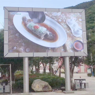 Πλήρης χρωματική διαφήμιση LED Billboard P10 εξωτερική οθόνη LED για εμπορικό κέντρο