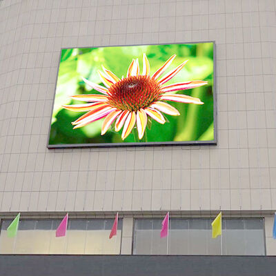 Πλήρης χρωματική διαφήμιση LED Billboard P10 εξωτερική οθόνη LED για εμπορικό κέντρο