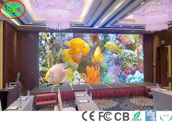 Μίσθωση 1200nits P3.91 Indoor Full Color LED Display 450W full color led display οθόνη