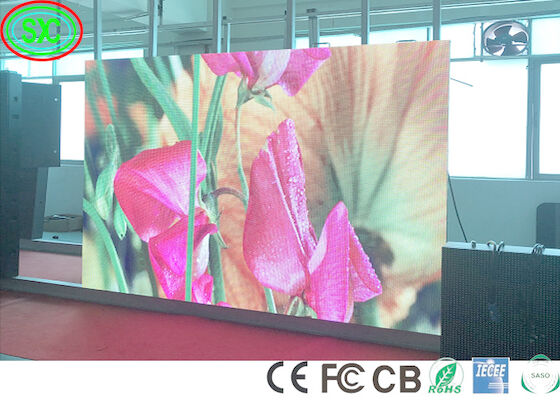 Μίσθωση 1200nits P3.91 Indoor Full Color LED Display 450W full color led display οθόνη
