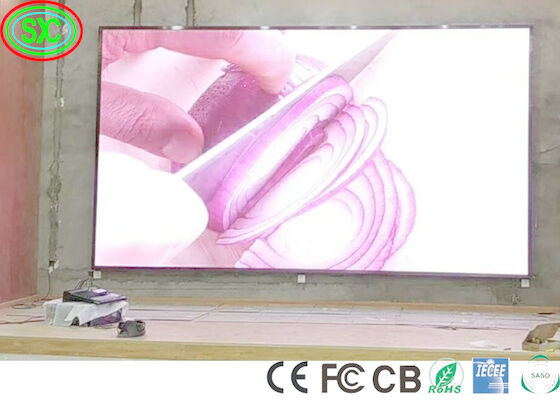 P3 300W/M2 CB Εσωτερική οθόνη LED πλήρους χρώματος SMD2121 1R1G1B οθόνη LED πλήρους χρώματος