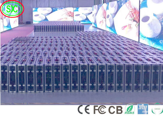 P3 300W/M2 CB Εσωτερική οθόνη LED πλήρους χρώματος SMD2121 1R1G1B οθόνη LED πλήρους χρώματος