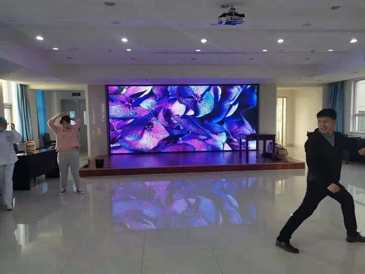 Γάμος που προγραμματίζει την οδηγημένη τηλεοπτική τοίχων υψηλή ανάλυση πισσών σκηνικής επίδειξης P2 P3 P4 μικρή