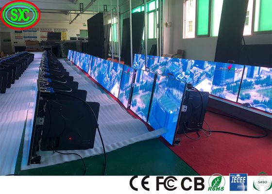 Πίνακες ενοικίασης 500x500mm SMD σκηνική LED οθόνη 2.604mm Pitch For Concert πλήρης χρώματος LED οθόνη εμφάνισης