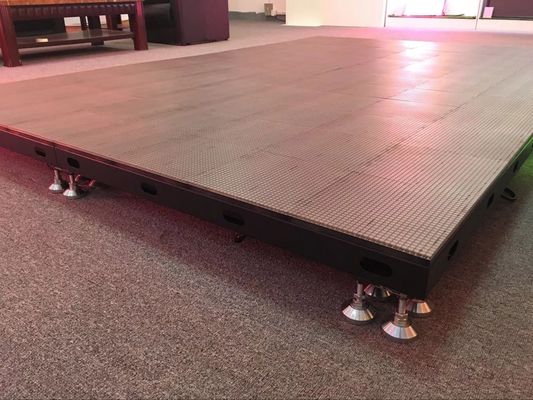 Εσωτερικό Εξωτερικό 4.81mm Pixel Pitch LED Dance Floor Κεραμίδι 500x500mm IP65