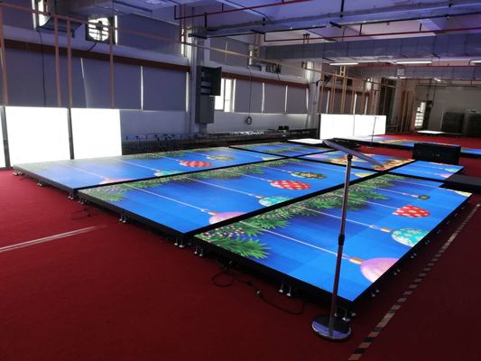 Πλήρες χρώμα P4.81 Indoor Disco Party Event Φορητό πάνελ ψυχαγωγίας LED πάνελ χώρου χορού
