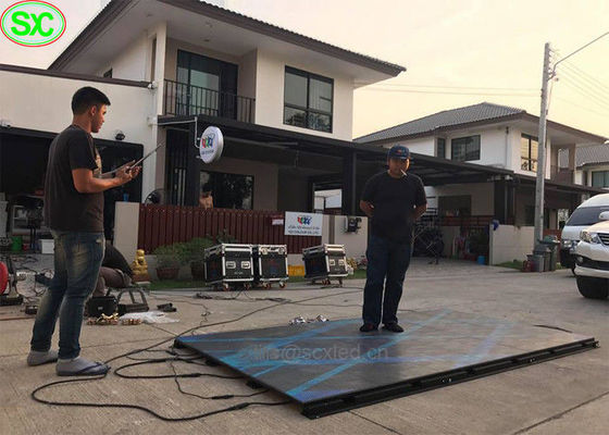 Εσωτερικό 4.81mm Pixel Pitch LED Πίνακα χορού 500x500mm IP65 Αδιάβροχο