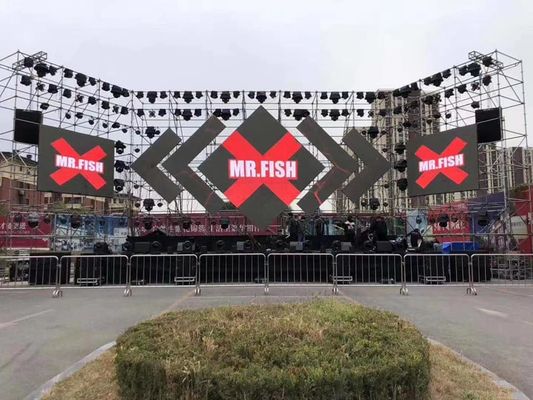 4m X 3m Συμπλήρωμα Συστήματος P2 P3 P2.6 P2.9 P3.91 Led Display 500mmx500mm Led Panel Backdrop Εσωτερική εξωτερική οθόνη LED