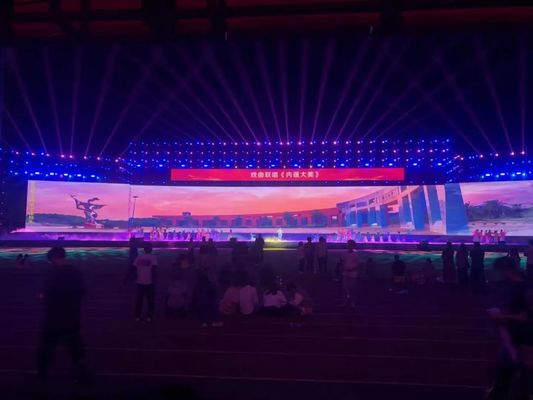 Εξωτερική οθόνη LED P2.5 Stage Full Color Πνευτοσταθερή οθόνη LED από αλουμίνιο