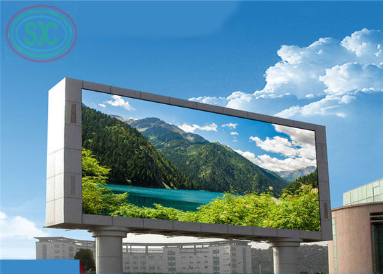 Υψηλή φωτεινότητα 6000 νιτ εξωτερική ψηφιακή LED διαφημιστική πινακίδα LED οθόνη κάτω από το άμεσο ηλιακό φως